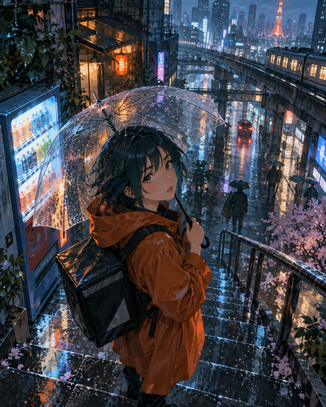 Neon stories — Anime · atmosphere and emotion