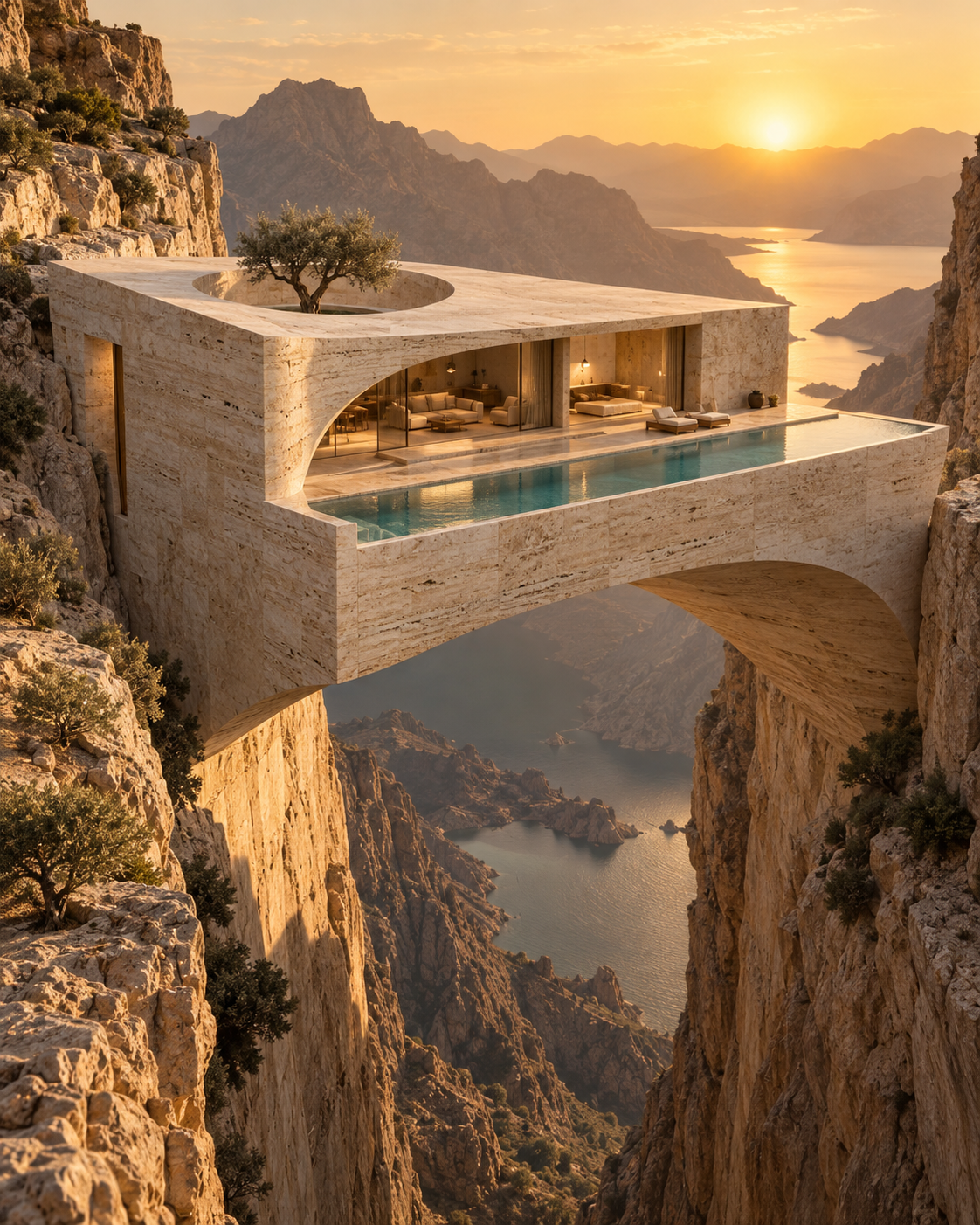Impossible architecture — Spaces · light and materials